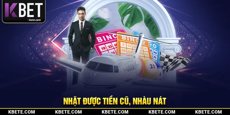 Nhặt được tiền cũ, nhàu nát